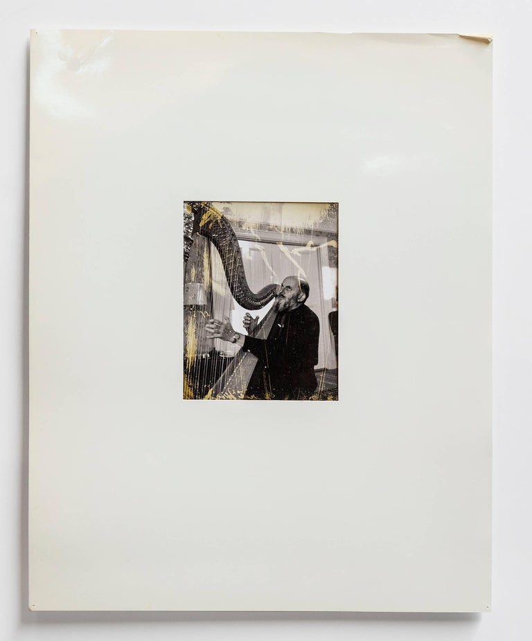 Rare Vintage Silver Gelatin and Polaroid Photograph Prints Ansel Adams Portrait For Sale 3
