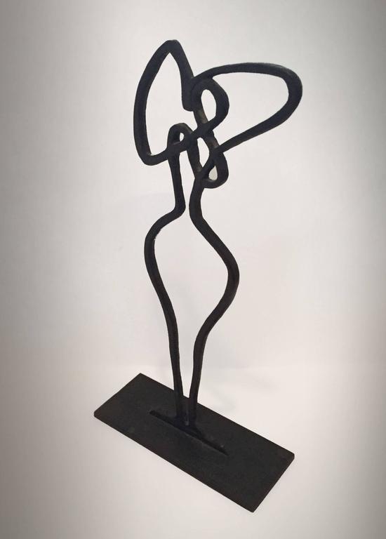 Marg Moll - Abstract Cubist Figure at 1stDibs