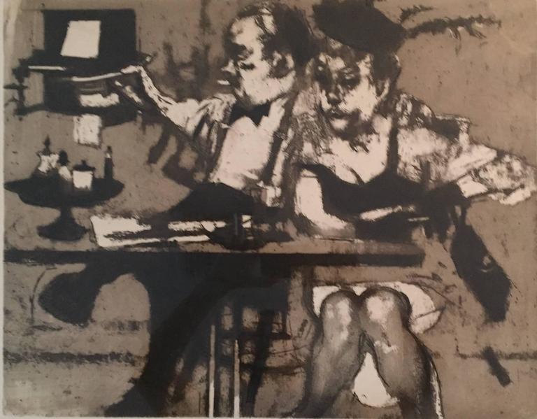 Jack Levine Love Careless Love at 1stDibs