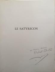 Etching from Le Satyricon