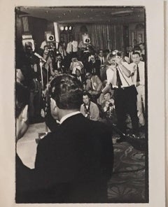 Nixon Meets the Press, Republican Convention Vintage Silver Gelatin Photograph