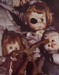 Surrealist Composition with Dolls