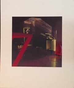 Untitled Abstract Color Photograph Interior 1970's Woman Photographer