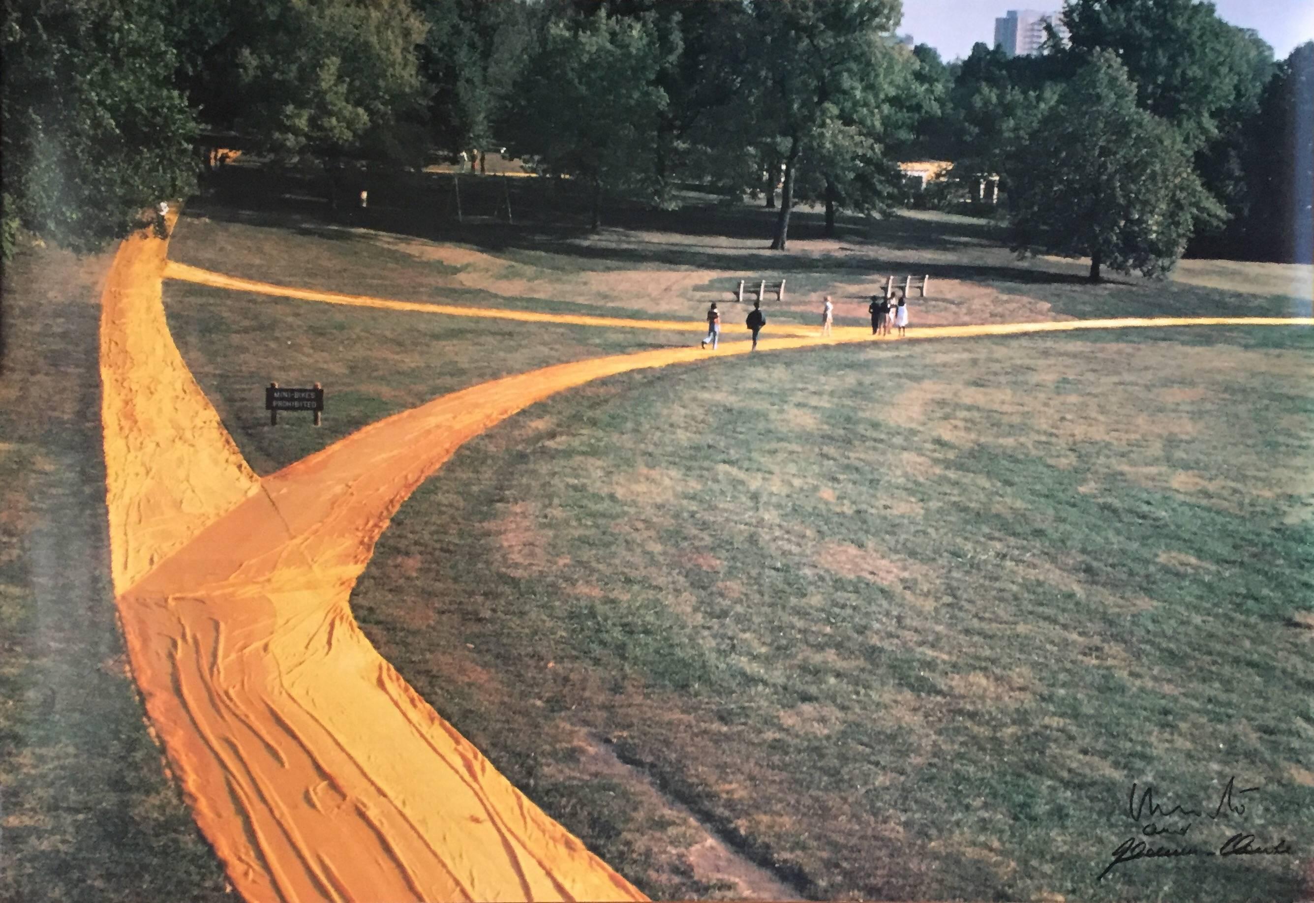 Javacheff Christo Landscape Print - Wrapped Walk Ways