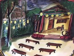 Rare Pagliacci Opera Plate