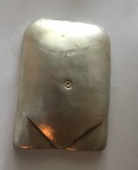 Silver Torso Polish French Modern Gilt Sculpture