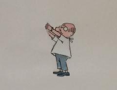 Original Animation Cel from PIERRE, "I DONT CARE" (CBS 1970s)