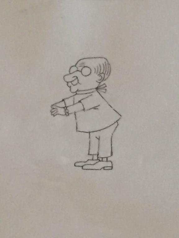 Maurice Sendak - Original Pencil Drawing from PIERRE, "I DONT CARE ...