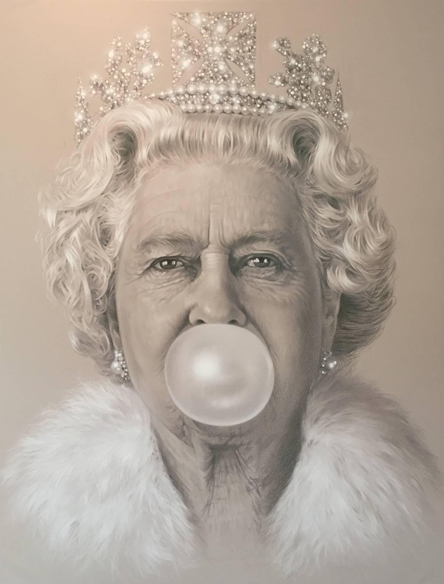 queen elizabeth bubble gum
