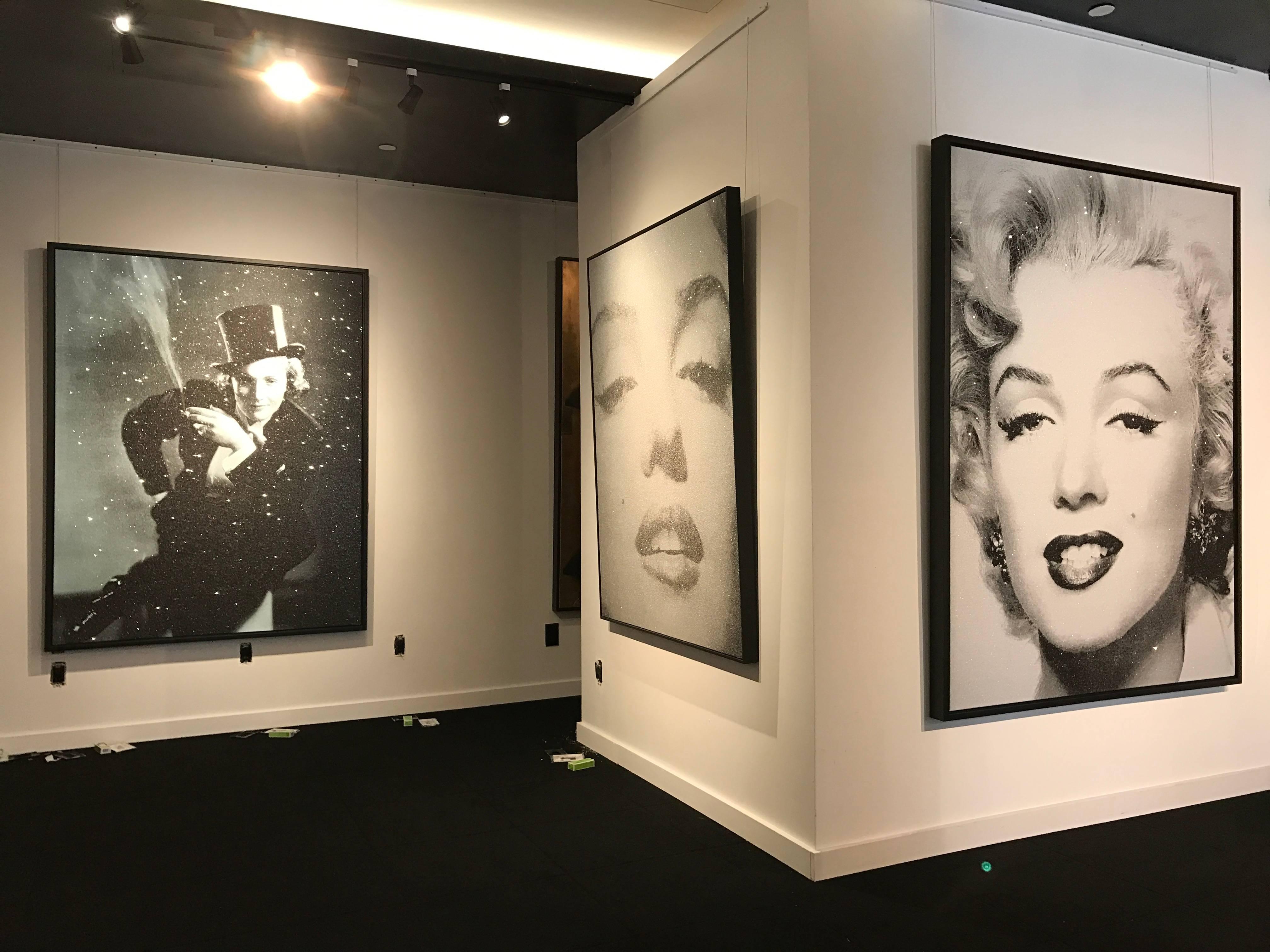 Marilyn Superstar - Crash Silver, 2017 - Contemporary Photograph by Russell Young