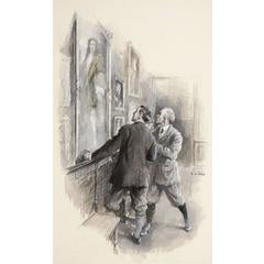 Gentlemen Admiring Art 2
