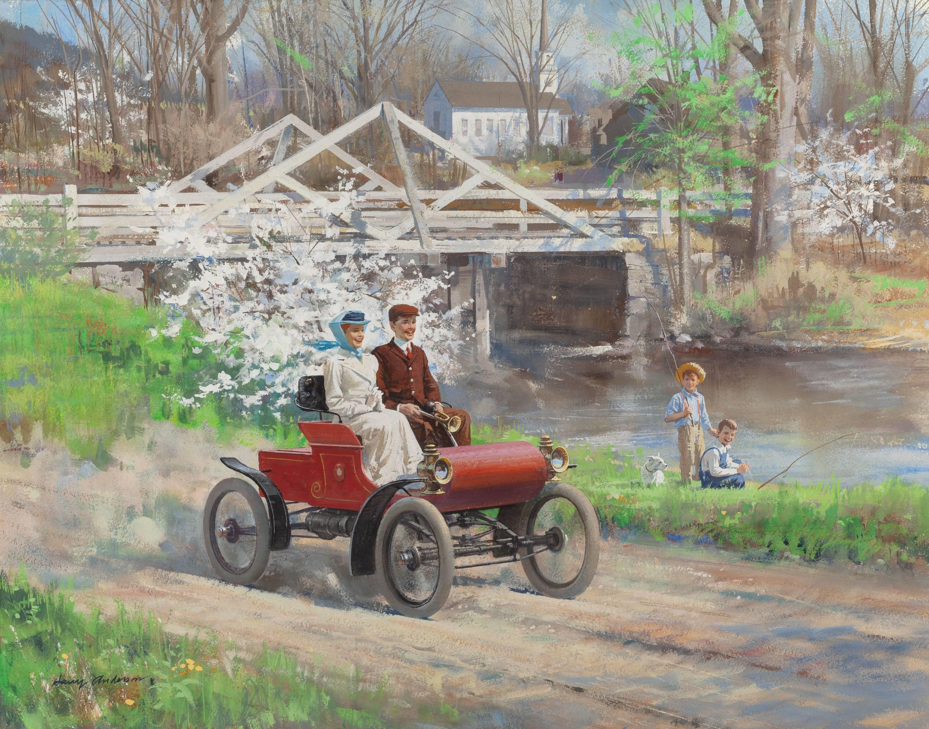 "Komm mit mir weg, Lucille, in meinem fröhlichen Oldsmobile", 1903 Oldsmobile
