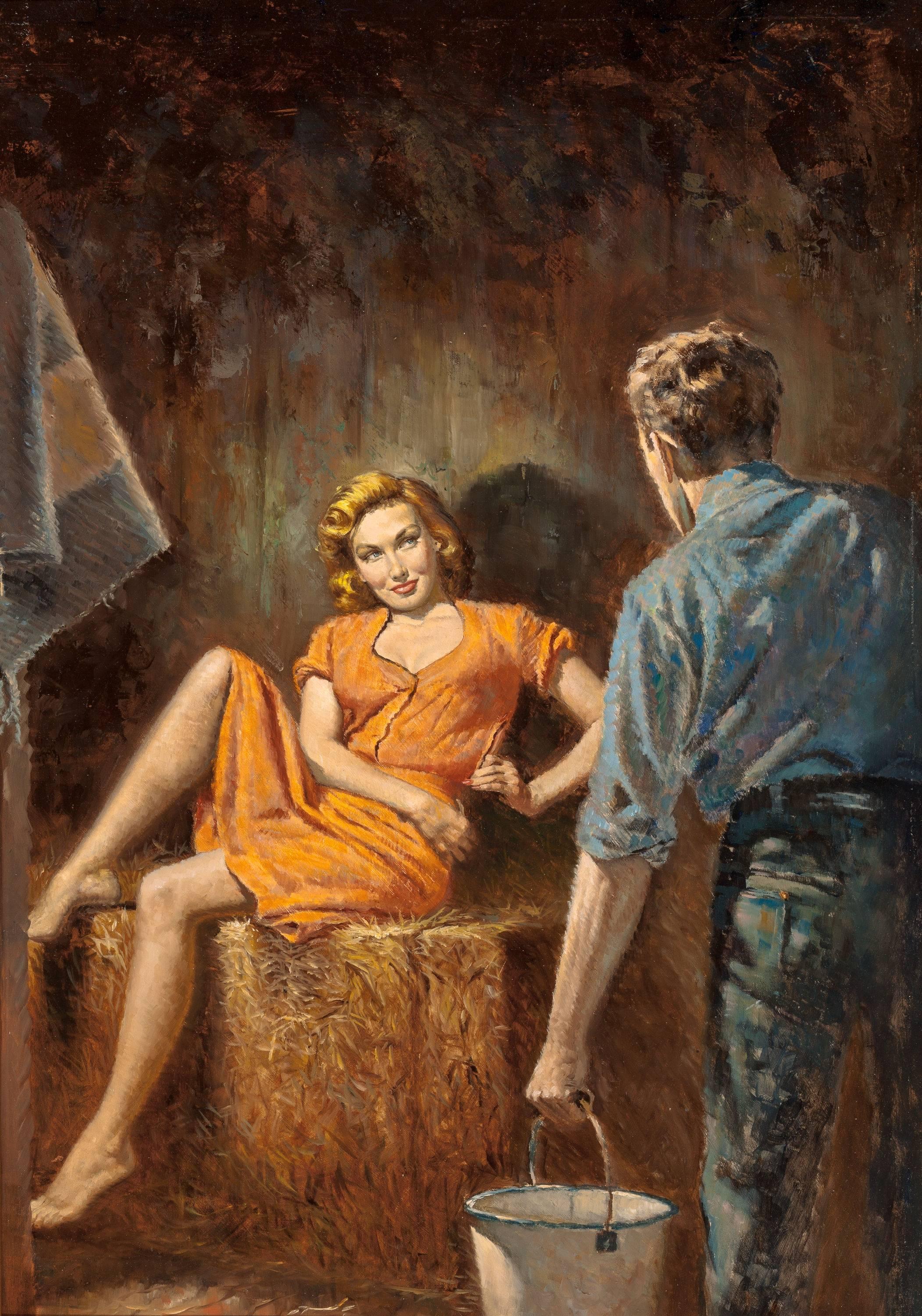 Farmer's Wife - Painting by Rudy Nappi