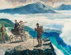 Mr. Stanley Turns on the Stream, 1899 Stanley Steamer