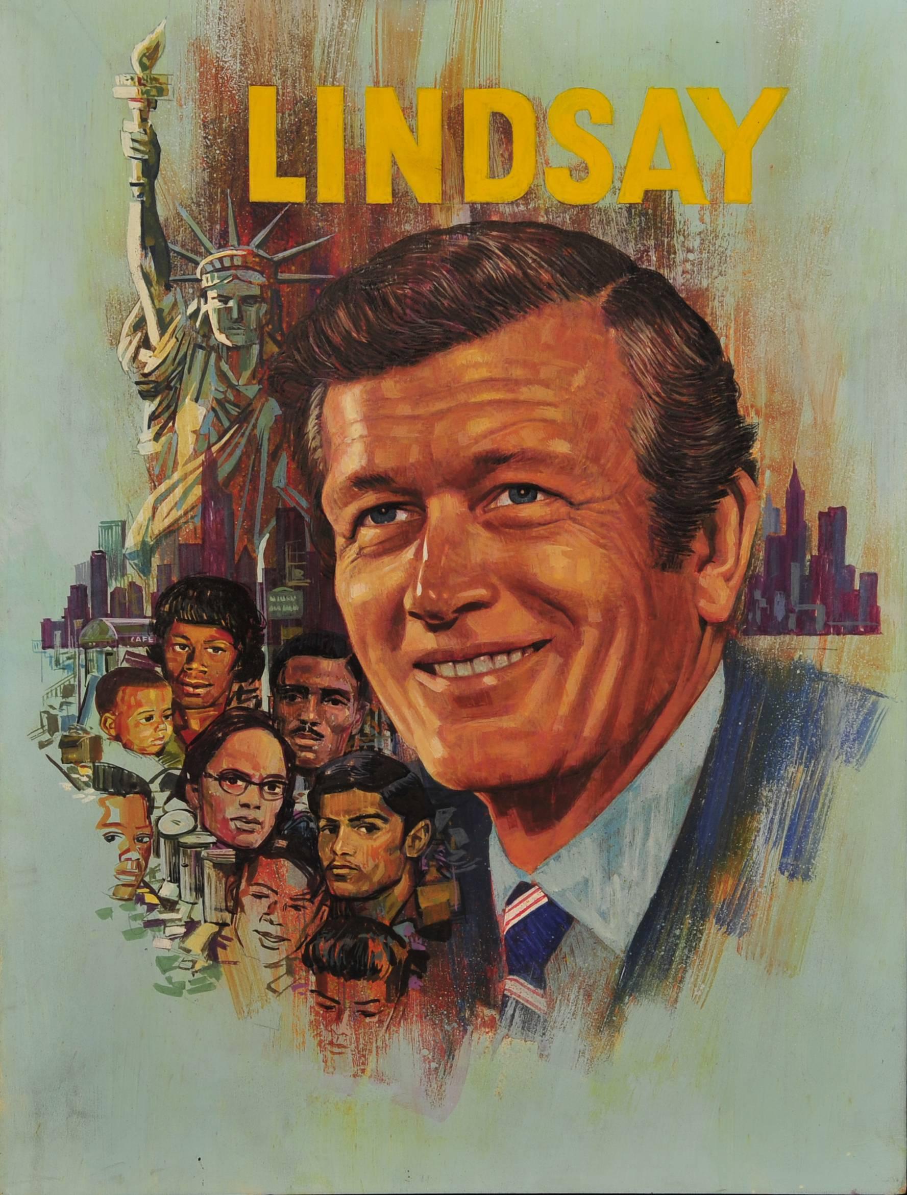 Portrait du maire Lindsay