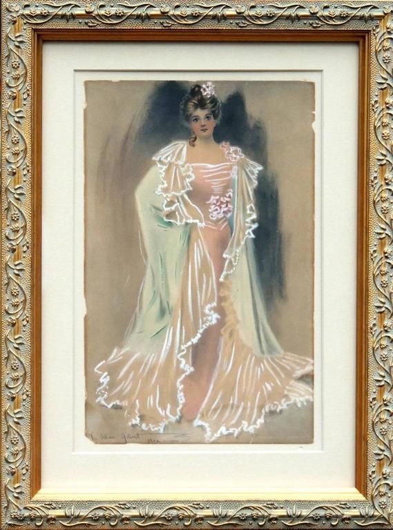 Charles Allan Gilbert Portrait Painting - Standing Woman