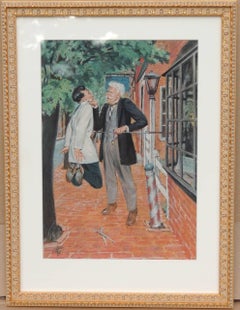 „Die Schlacht auf dem Pilgerholz“ Geschichte illustriert, Saturday Evening Post, 1946