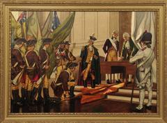 Presenting Captured Yorktown Battle Flags - Philadelphia Blended Whisky Ad