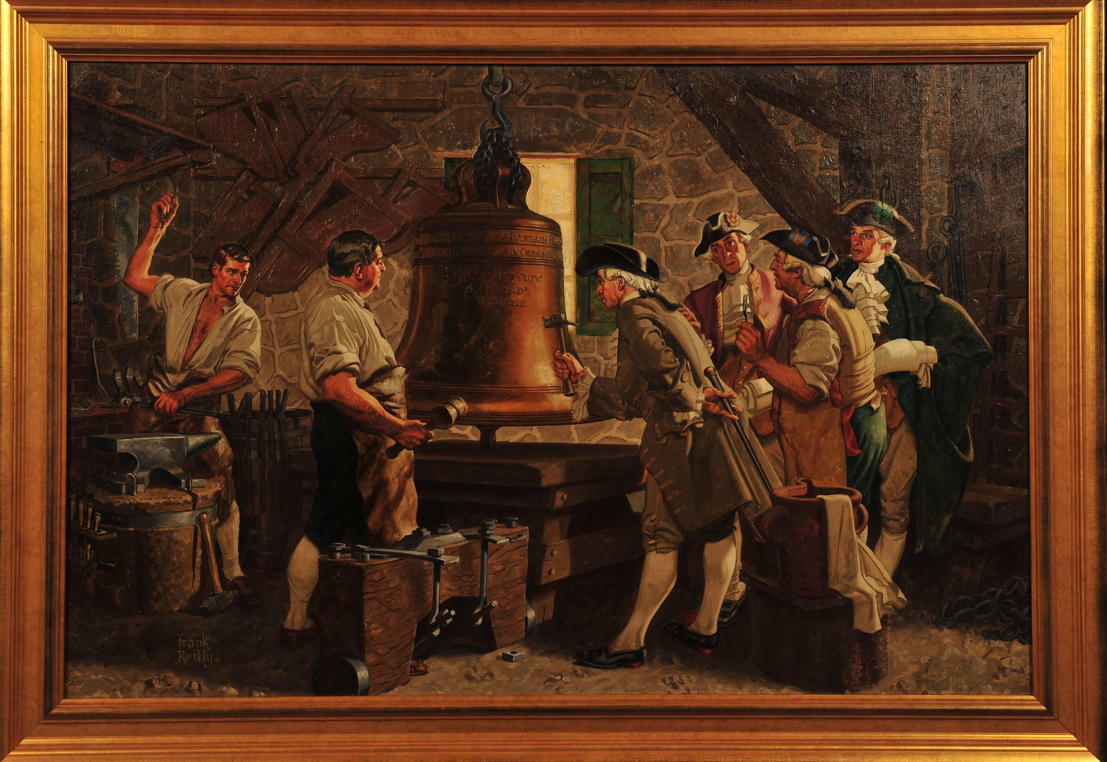 liberty bell painting