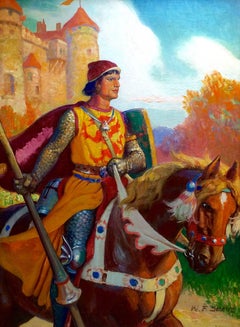 Sir Launcelot, American Boy Cover Illustration