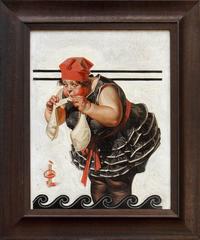 Water Wings, Saturday Evening Post Cover, 1922