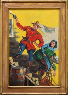 The Rescue, original cover illustration for Complete Northwest Magazine