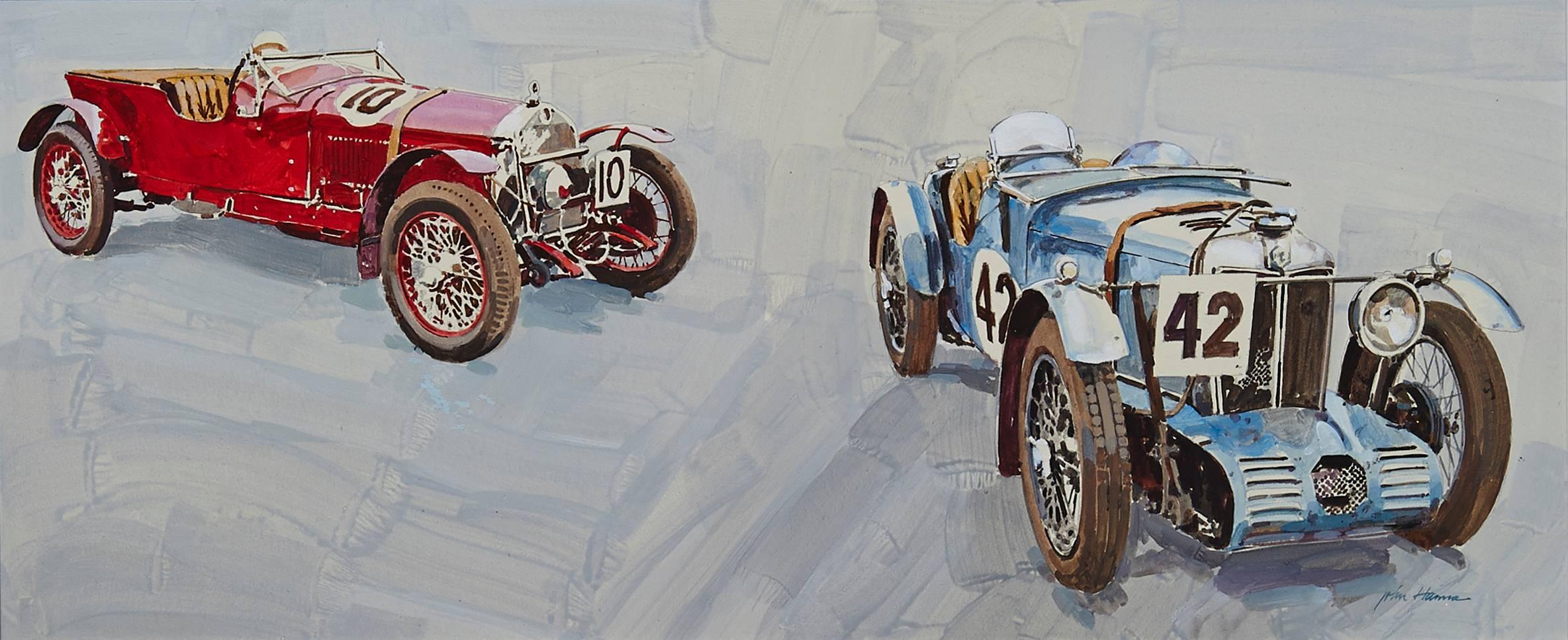 Figurative Painting di John Austin Hanna - Trimestrale dell'Automobile