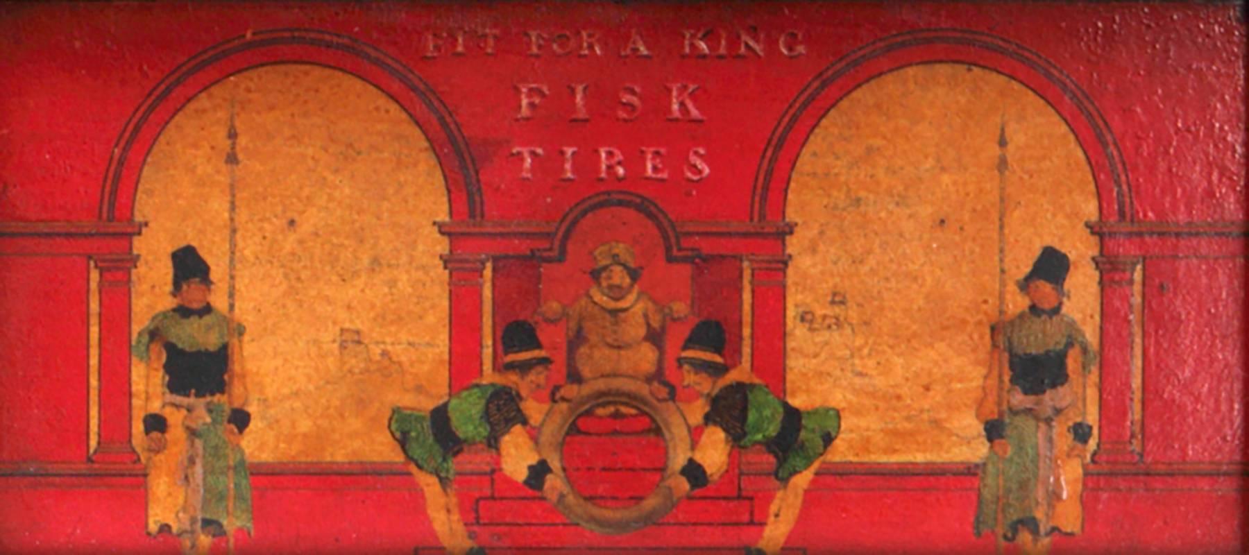 Sketch for Fisk Tires - Fit for a King