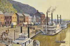 Riverfront, Kansas City- 1850