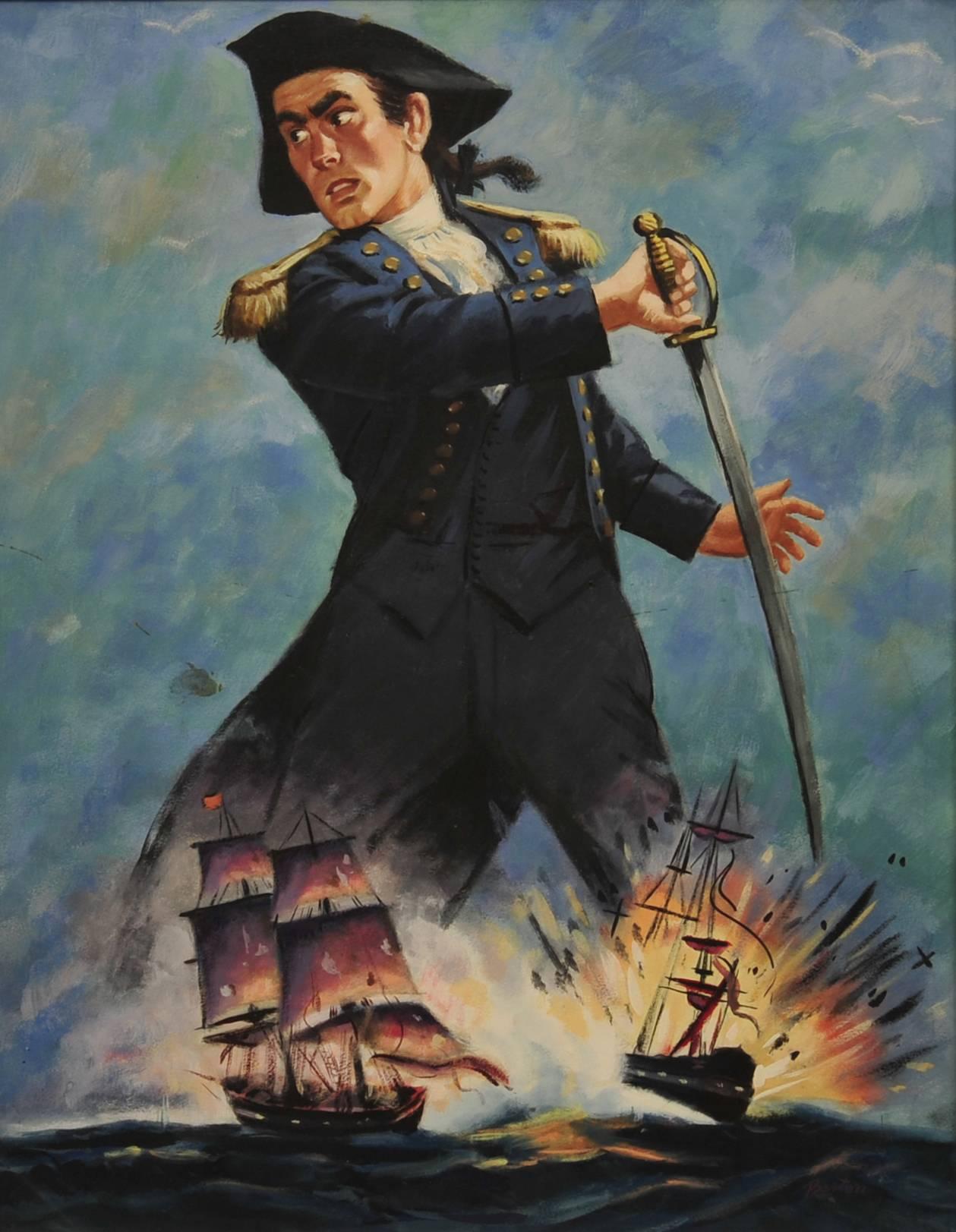 Portrait Painting de Barton - El espadachín