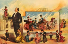 Antique Vienna Circus Poster