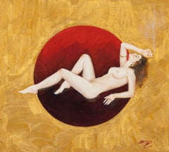 Reclining Nude Smoking