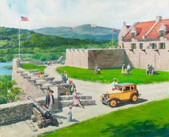 Fuerte Ticonderoga, Ticonderoga, Nueva York, 1930 Austin Bautam