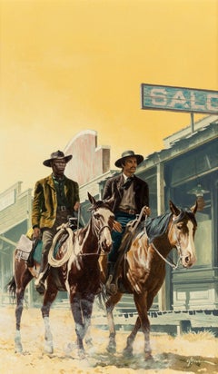 Two Men on Horseback, Probable Book Cover