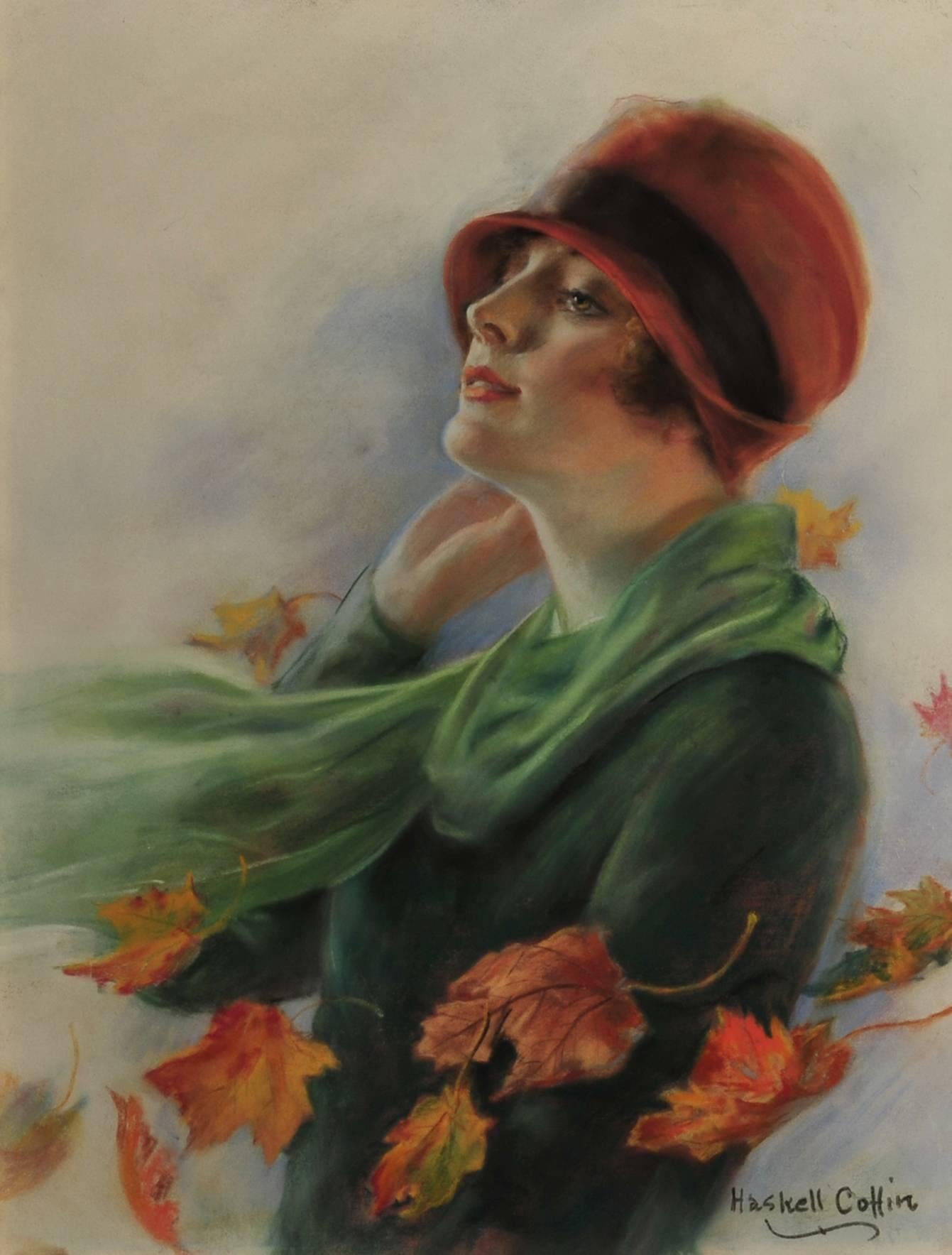 William Haskell Coffin Portrait Painting - Saturday Evening Post Cover, November 5, 1927