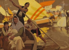 Family Escape, Biblical Illustration