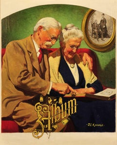 Vintage Elderly Couple, Capper's Magazine Cover