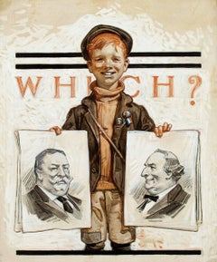 Which One? Saturday Evening Post Cover