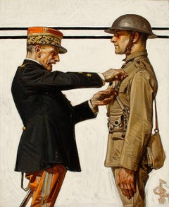 Croix de Guerre, Saturday Evening Post Cover, 1918