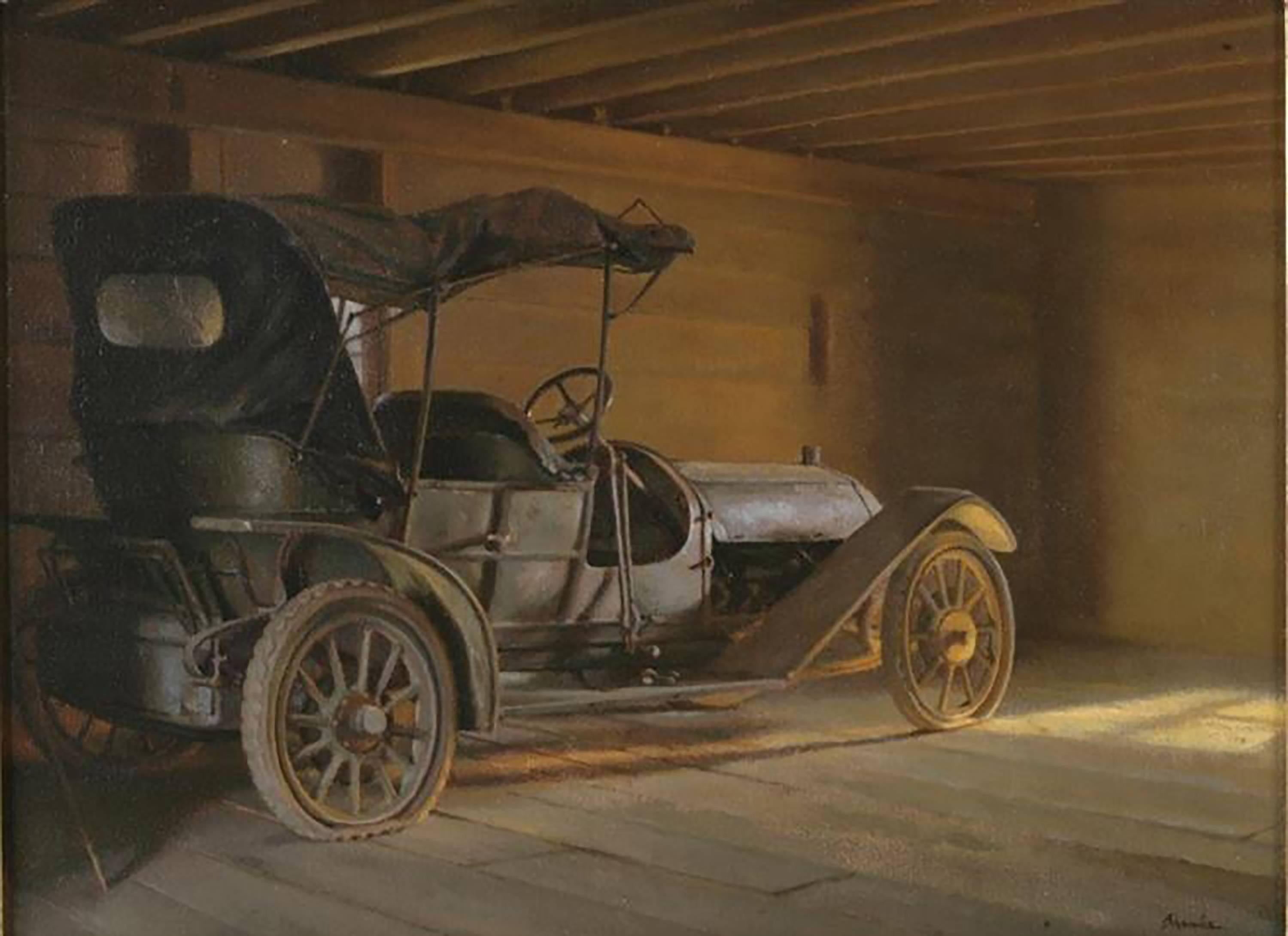 Nelson Shanks Still-Life Painting - Carey's Pierce