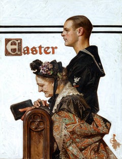 Easter, Saturday Evening Post Magazine Cover