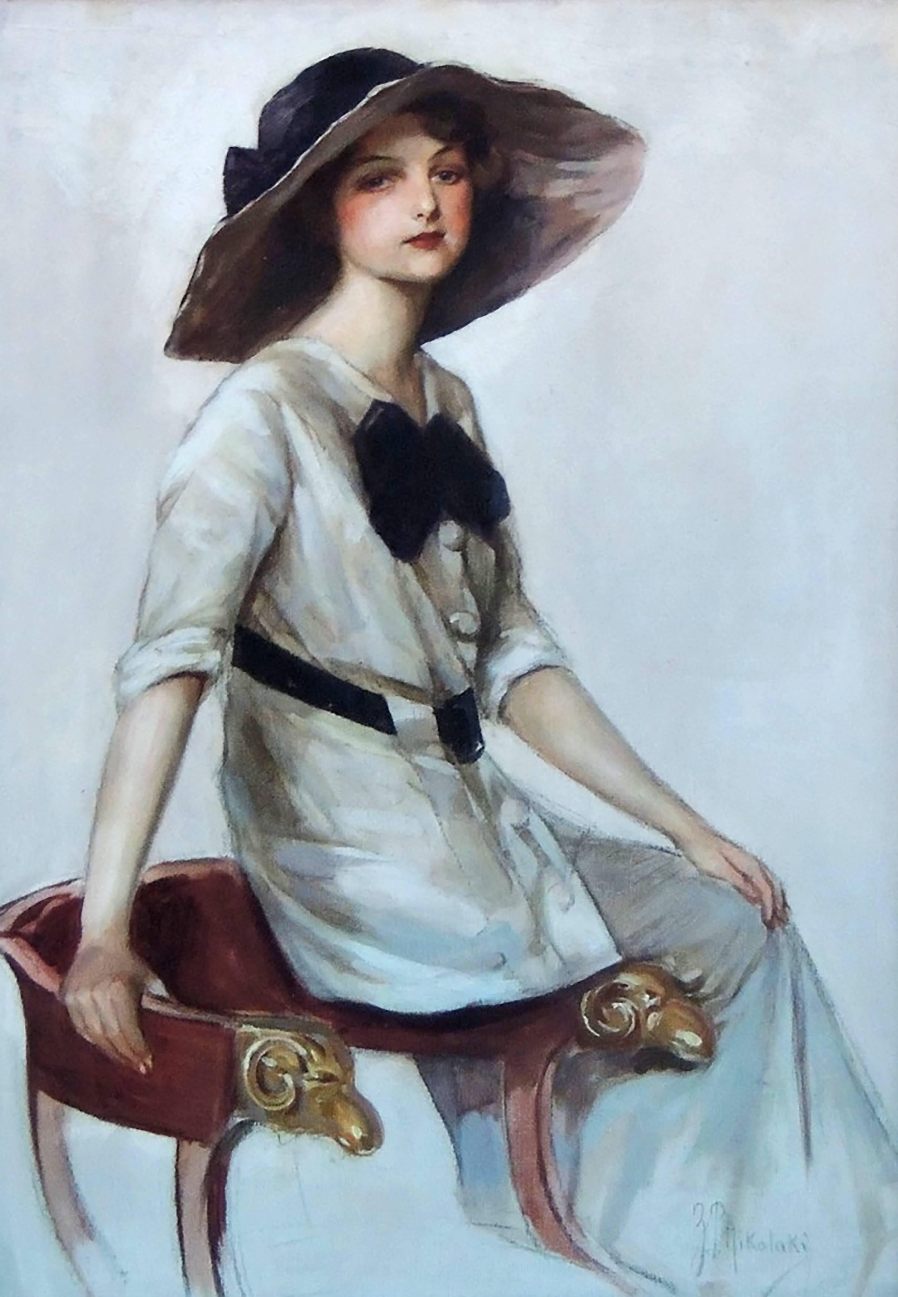 Seated Girl on Chair