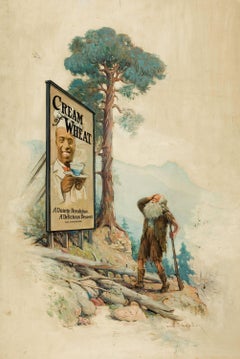 Antique Rip Van Winkle, Cream of Wheat Advertisement