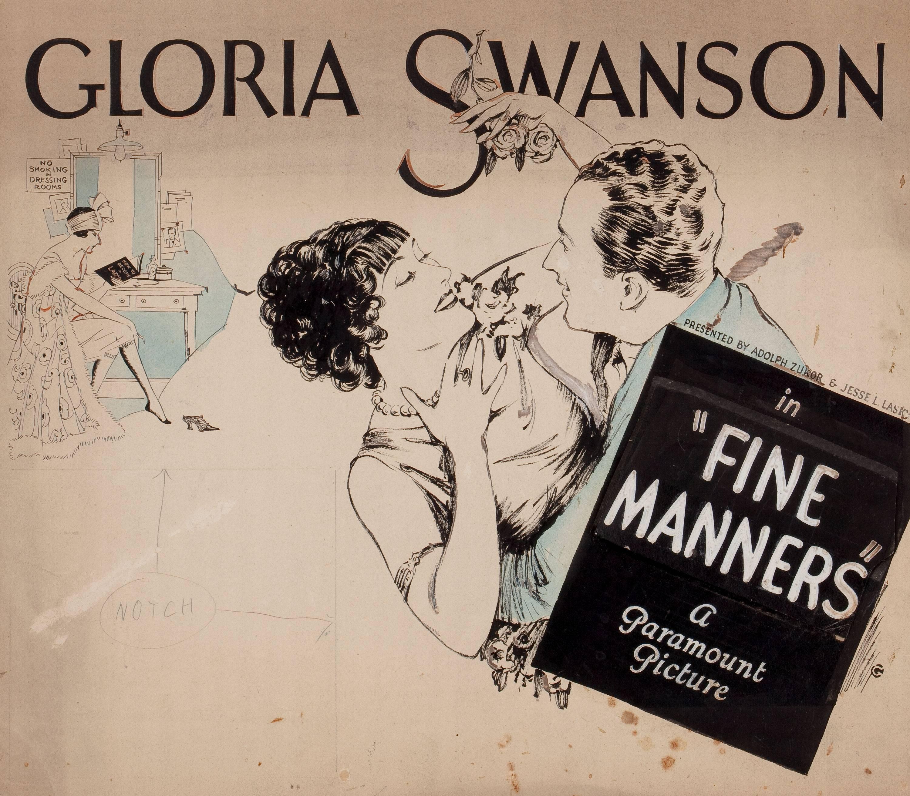 Filmplakat ""Fine Manners"