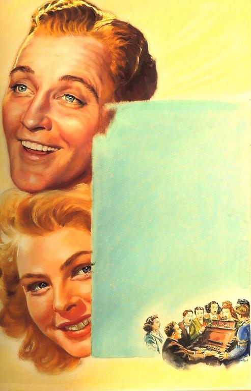 Unknown Going My Way Movie Poster Painting For Sale At 1stdibs