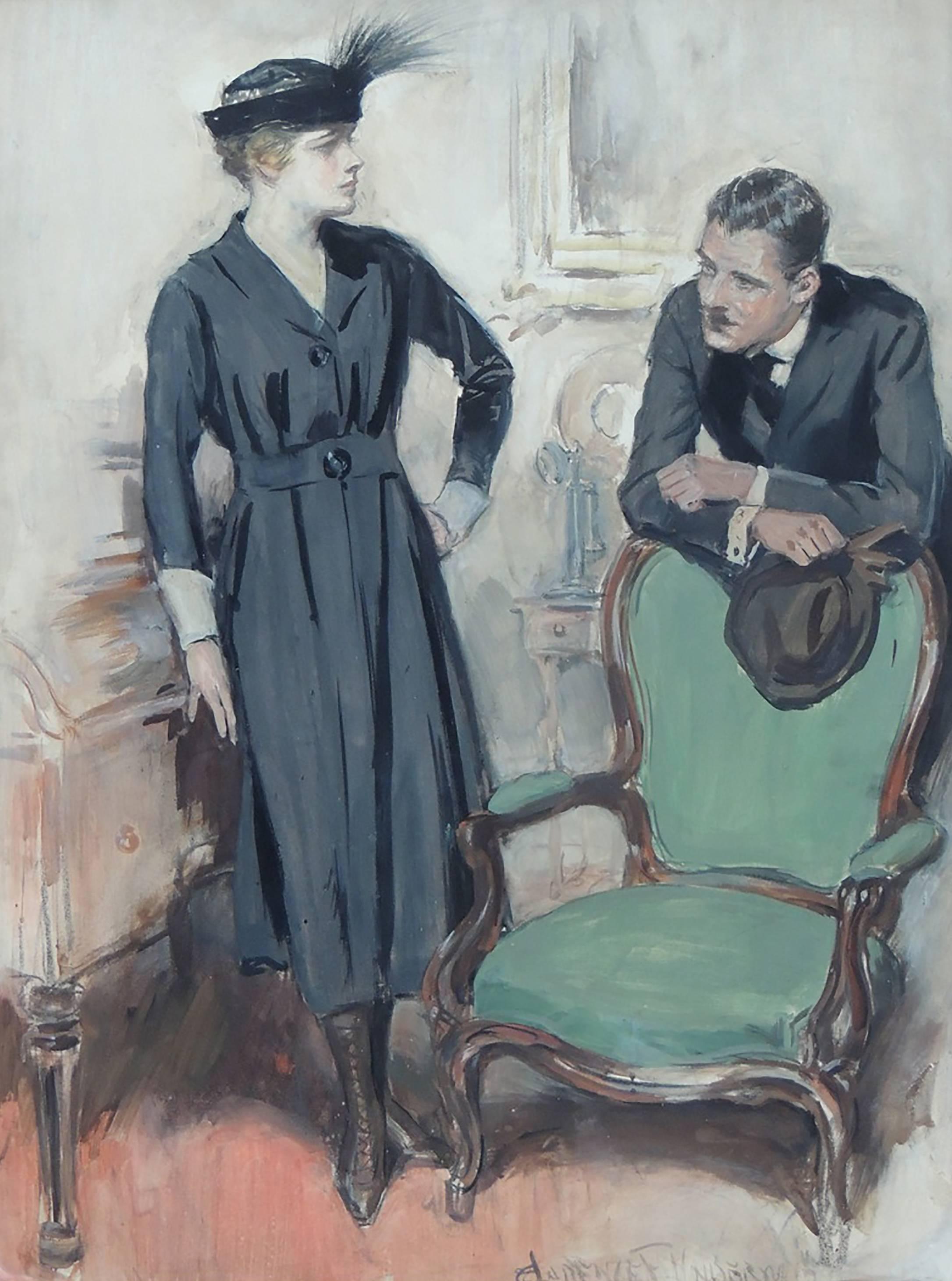 Signora in difficoltà