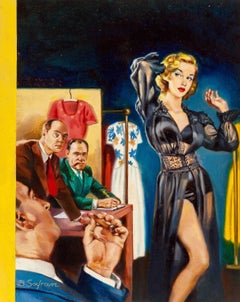 Le Indiscrezioni di una modella francese, copertina in brossura