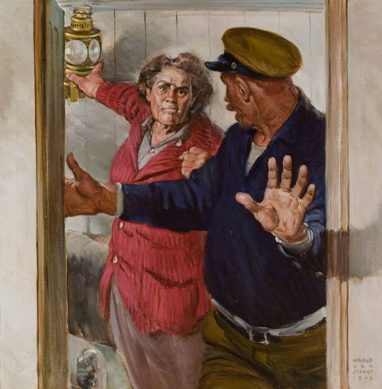 Harold Von Schmidt Painting