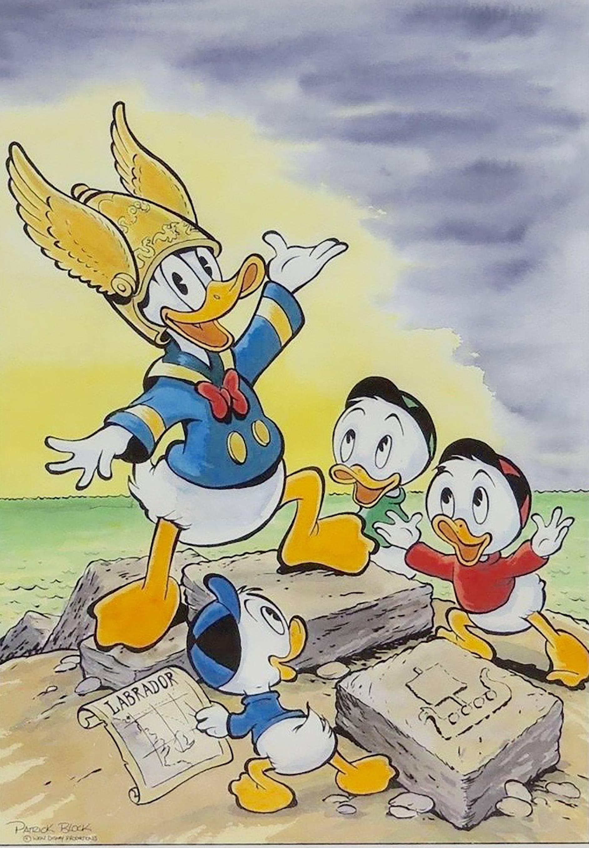 Donald Duck Art - 8 For Sale on 1stDibs | pop art donald duck