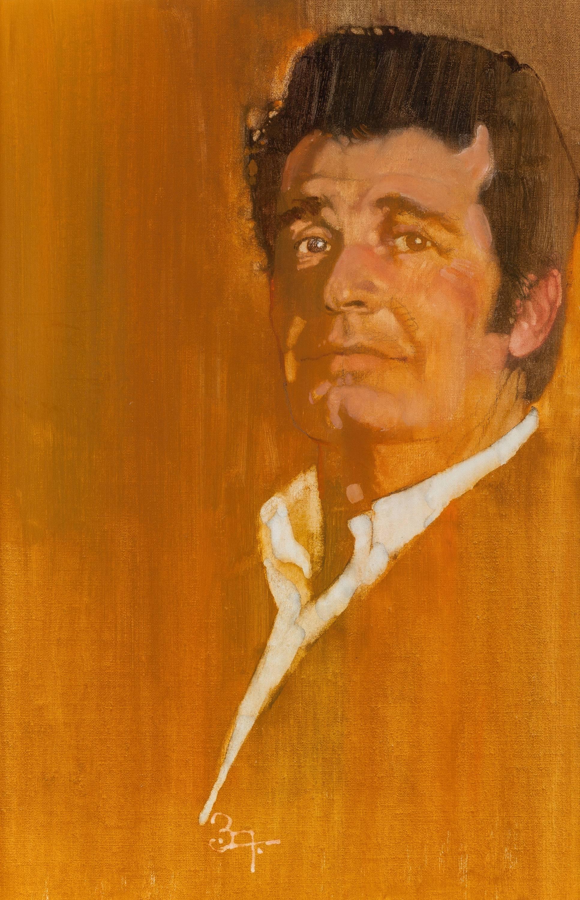 Bernie Fuchs Portrait Painting – James Garner, TV-Gudee-Cover